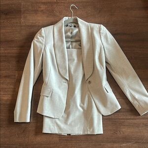 Elegant Light Gray Blazer by Calvin Klein